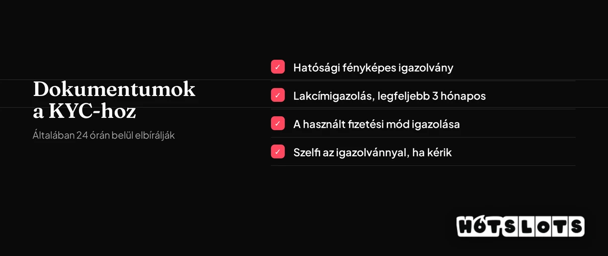 Szükséges dokumentumokat azonosítsd.