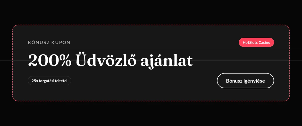 Szerezd be a bónuszt.